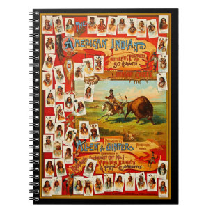 Carnet 50 chefs tribaux amérindiens célèbres