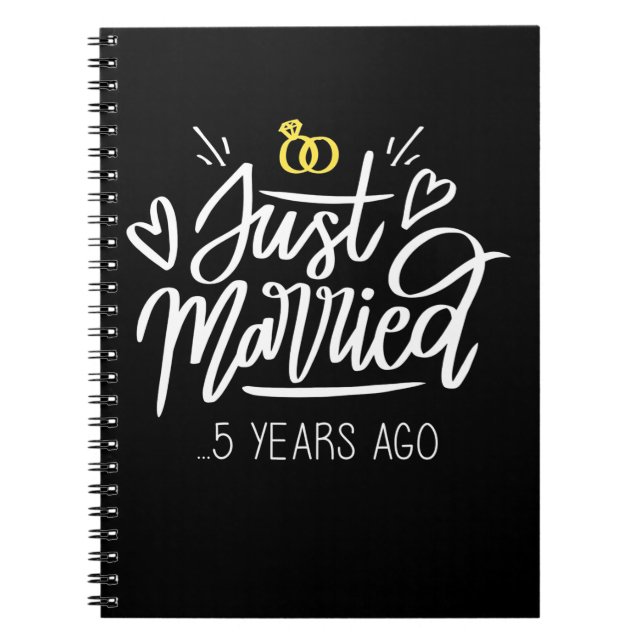 Carnet 5e anniversaire du Mariage (Devant)