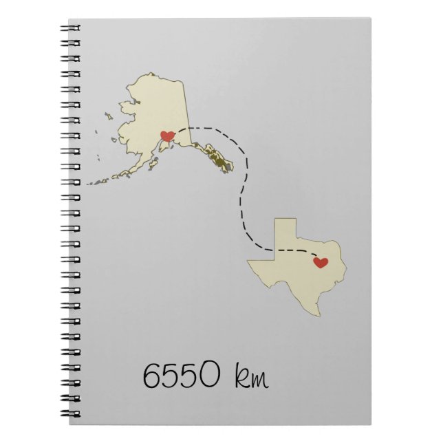 Carnet 6550 kilomètres (Devant)