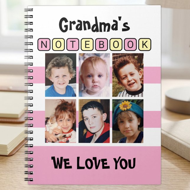 Carnet 6 photos amour à vous grand-mère (Créateur téléchargé)