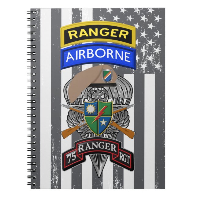 Carnet 75e régiment de Rangers (Devant)