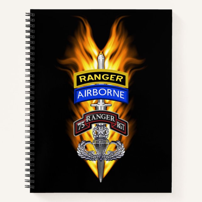 Carnet 75e régiment de Rangers (Devant)