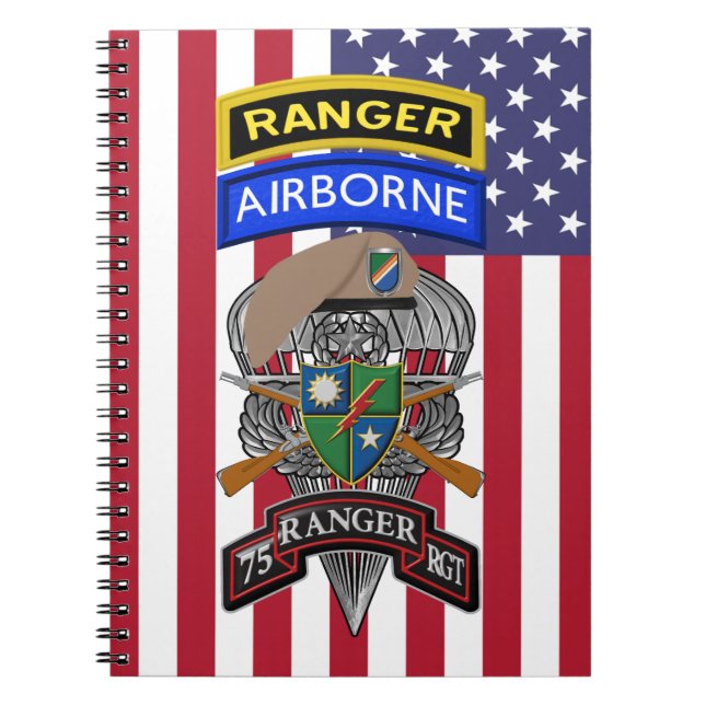 Carnet 75e régiment de Rangers (Devant)