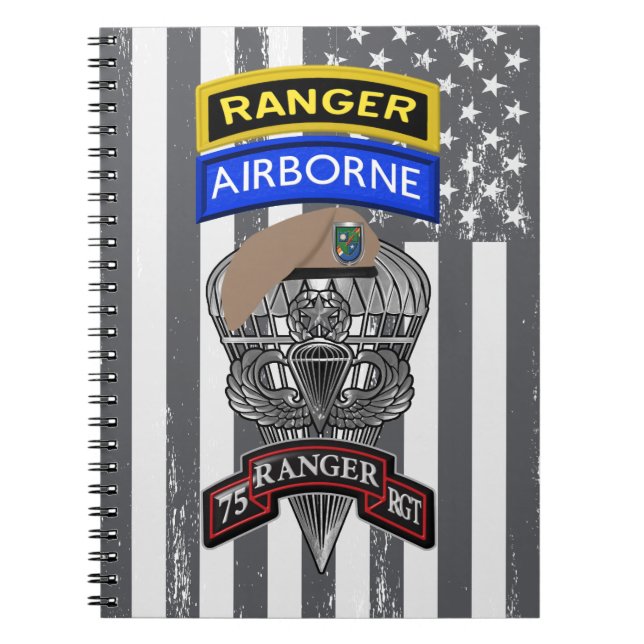 Carnet 75e régiment de Rangers (Devant)