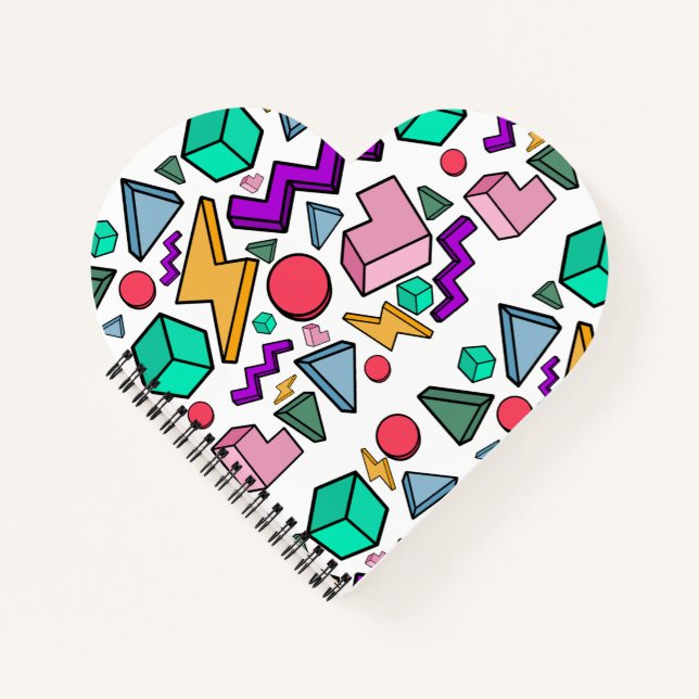 Carnet 80s esthétique Vintage rétro (Devant)