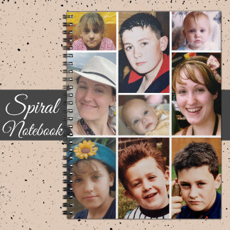 Carnet 9 photo spiral