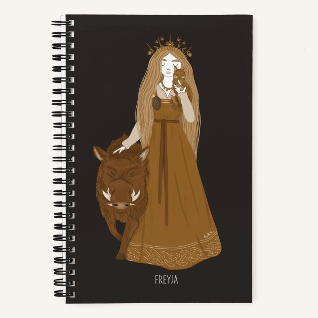 Carnet A5 Freyja (Recto)