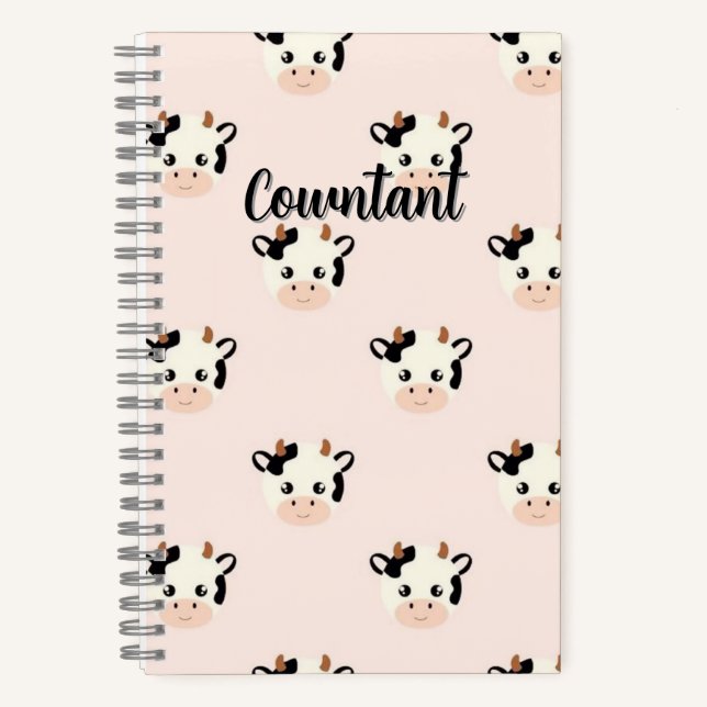 Carnet A-Cowntant personnalisable (Recto)
