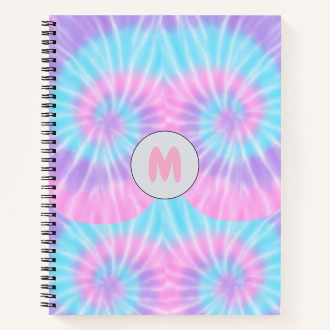 Carnet à Cravate rose et Lilac (Devant)