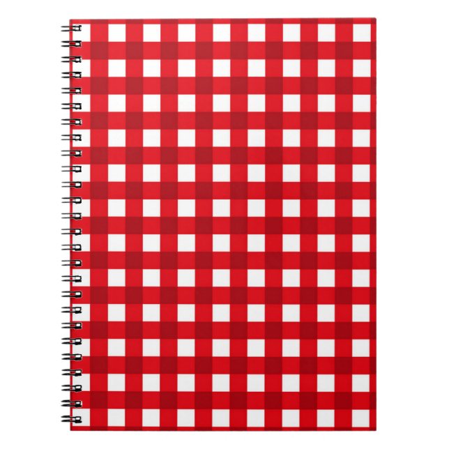 Carnet à damiers motif (Devant)