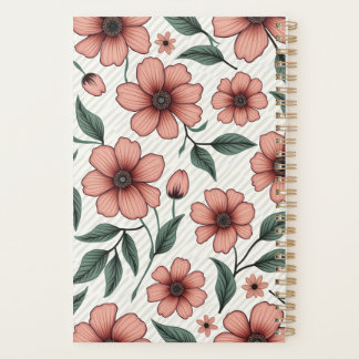 carnet à fleurs