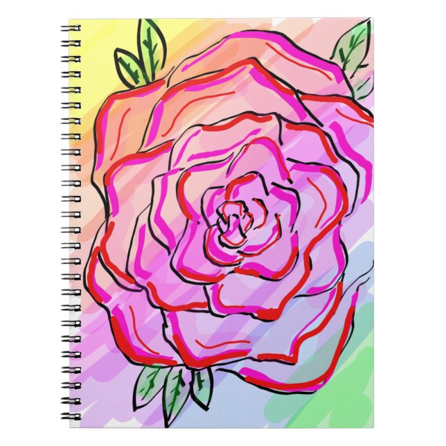 Carnet à fleurs (Devant)