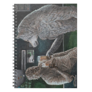 Carnet à la bière pour la maman et le loup-garou