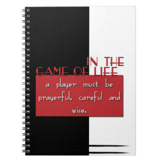 Carnet à la maison de jeu ou de séjour