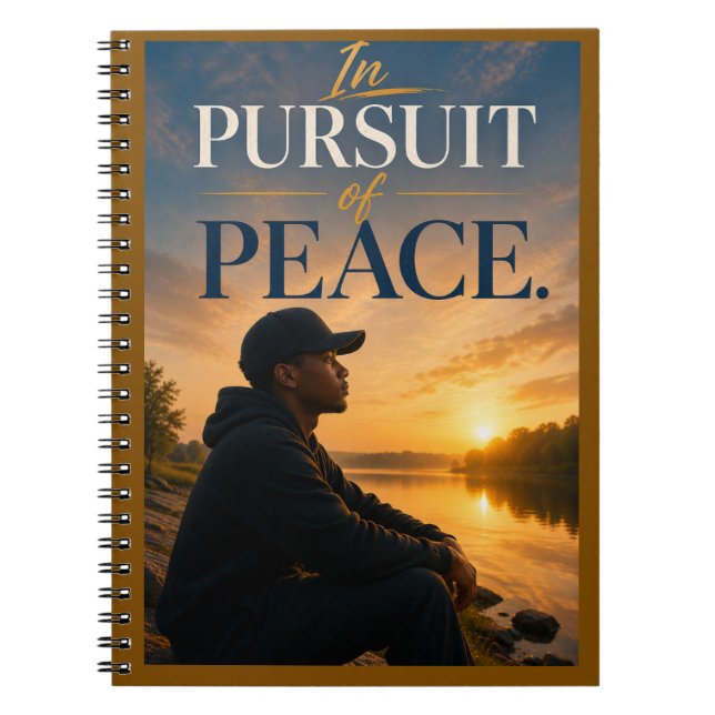 Carnet À la poursuite de la paix (Devant)