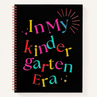Carnet À l'époque de mon jardin d'enfants – Mignon et col