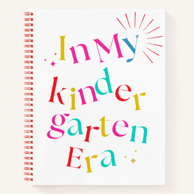 Carnet À l'époque de mon jardin d'enfants – Mignon et Col (Devant)