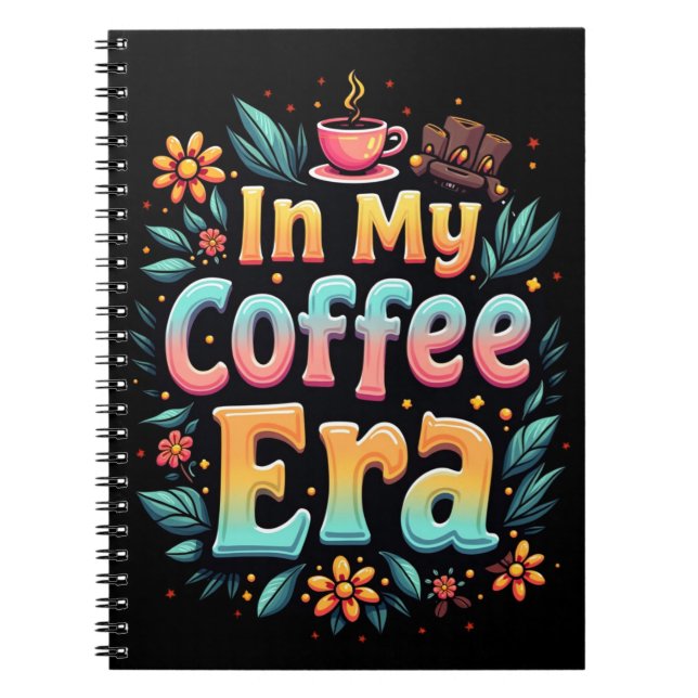 Carnet À l'ère du café - Retro Super 70's (Devant)