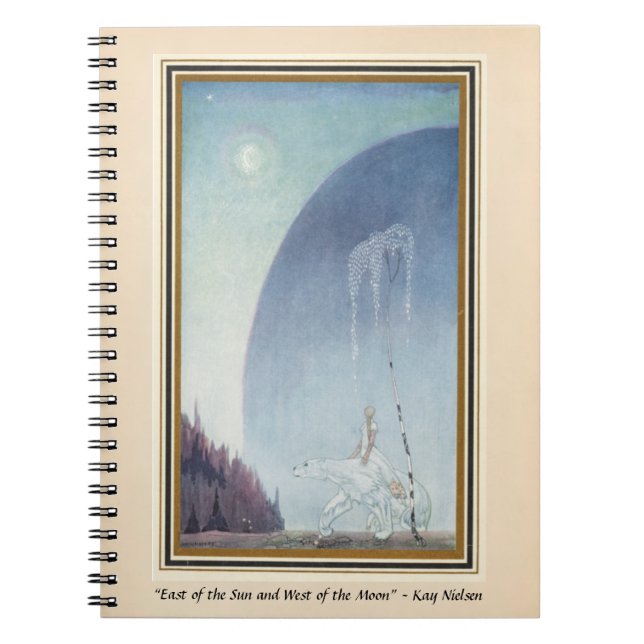 Carnet À l'est du soleil et à l'ouest de la lune OURS (Devant)