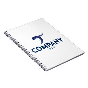 Carnet à logo d'entreprise personnalisé