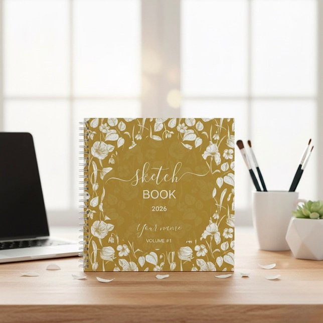 Carnet A luxurious, regal gold sketchbook! (Créateur téléchargé)