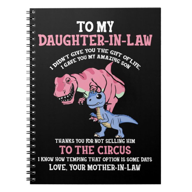 Carnet À ma belle-fille (Devant)