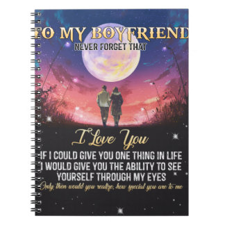 Carnet À Mon Petit Ami Je T'Aime