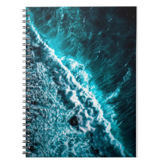 Carnet A notebook with an elegant design for sea waves