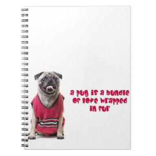 Carnet A Pug Is A Bundle Of Love Wrapped In Fur