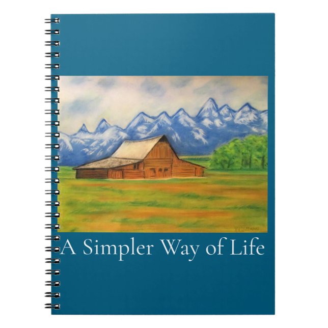 Carnet A Simpler Way of Life Classic Notebook (Devant)
