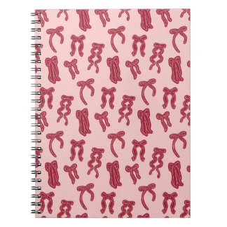 Carnet à spirale avec design de nœuds élégants