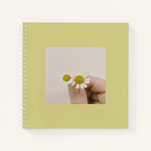 Carnet à spirale Fingertip Daisy – Esthétique Douc