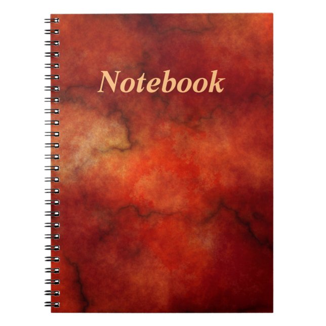 Carnet à spirale personnalisé avec votre monochrom (Devant)