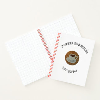Carnet à spirale Tasse à café