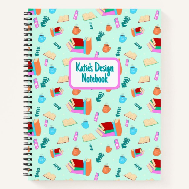 Carnet à spirales | Amateurs de livres douillets à (Devant)