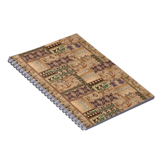 Carnet à Tapa en canoë à voile hawaïen (Côté Droit)