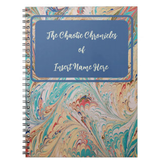 Carnet à thème de style vintage avec personnalisat