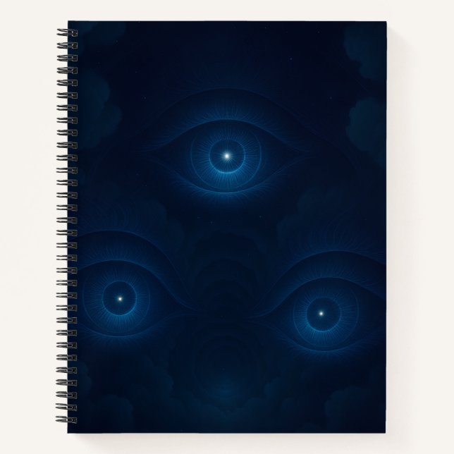 Carnet à yeux d'énergie mystique (Devant)