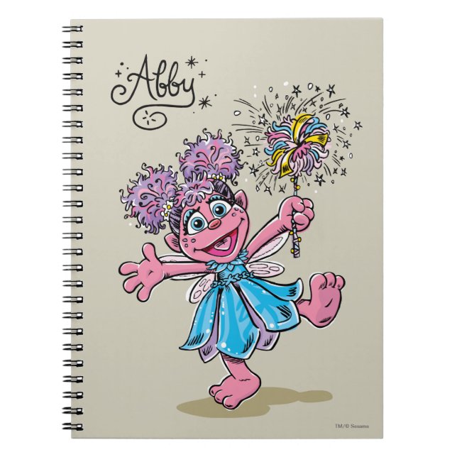 Carnet Abby Cadabby Art rétro (Devant)