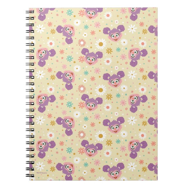 Carnet Abby Cadabby | Motif Fleur Visage (Devant)