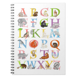 Carnet ABC animal