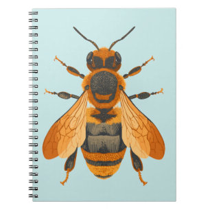 Carnet Abeille de style antique - Inspiré Vintage
