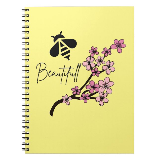 Carnet abeille magnifique (Devant)