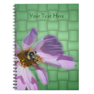Carnet Abeille Sur La Nature Fleur Cosmos