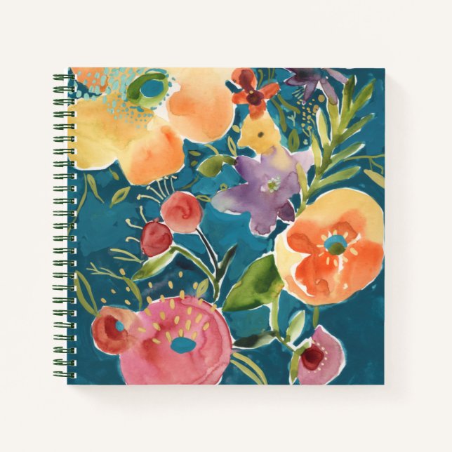 Carnet Abondante florale I (Devant)