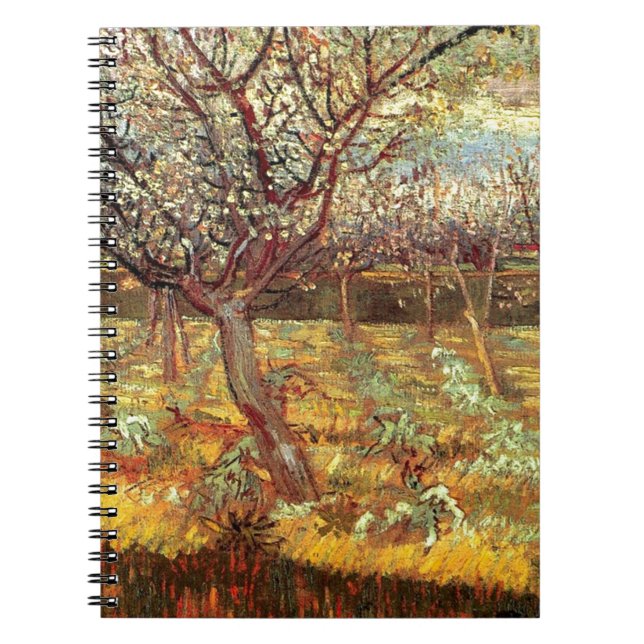 Carnet Abricotiers en fleurs de Van Gogh (Devant)