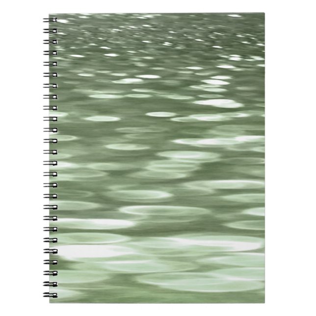 Carnet Abstract #3: Olive green blur (Devant)