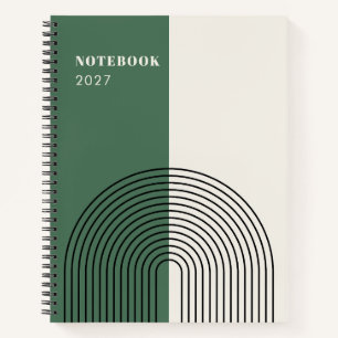 Carnet Abstraction Bohème Moderne