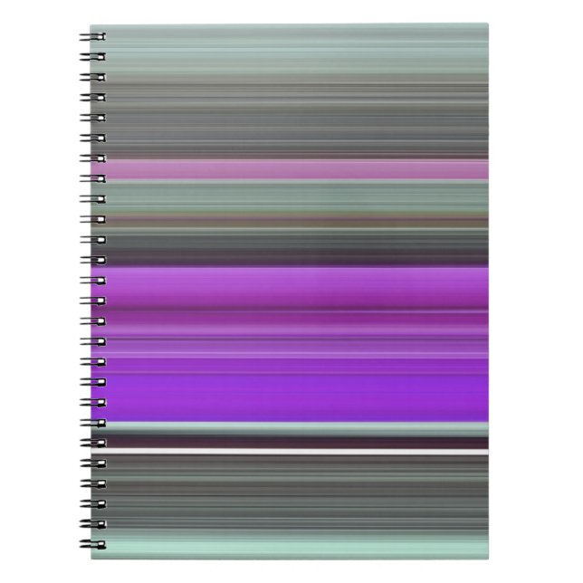Carnet Abstrait #1 : Violet et gris (Devant)