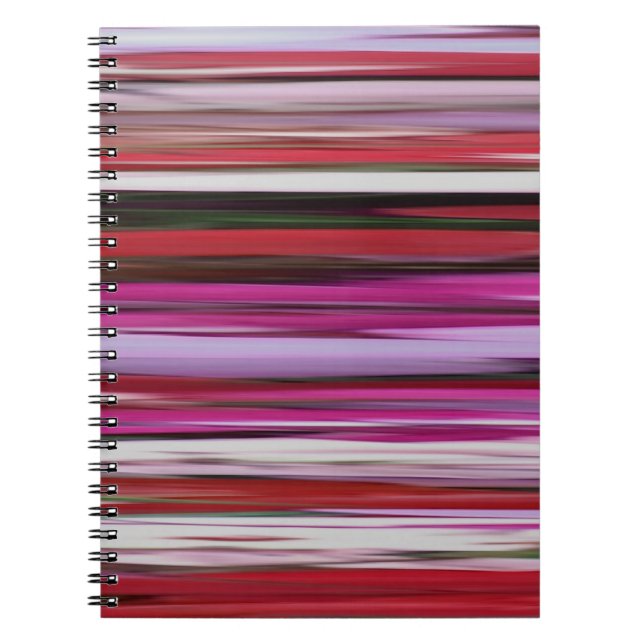 Carnet Abstrait #2 : Flou rouge (Devant)